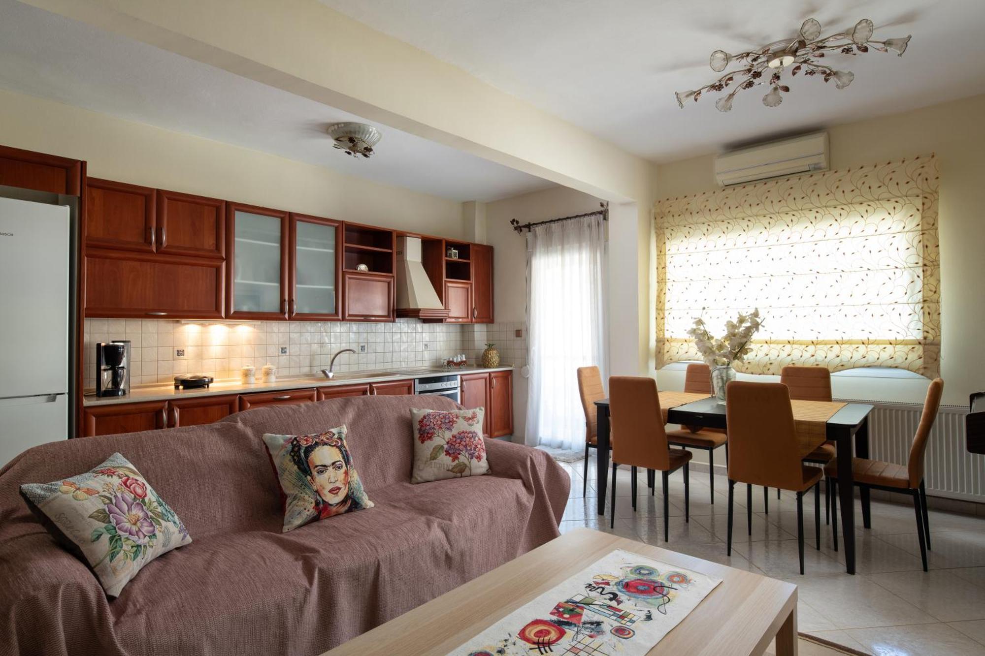 Άνεση Και Ευκολία, Σπίτι Συκιές. Apartment Tesalonika Bagian luar foto
